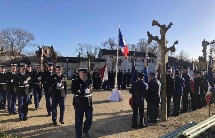 la gendarmerie rend hommage à l’un des siens, décédé en déportation