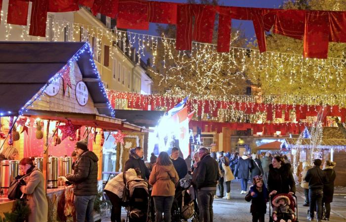 Lorient. Le marché de Noël anime la place d’Alsace Lorraine en décembre