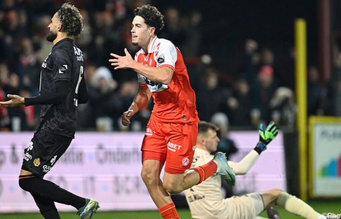 Le KV Courtrai remporte une belle victoire contre le mak KV Mechelen et se hisse dans la tranche intermédiaire