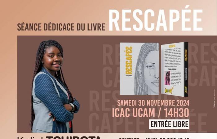 “Rescapée”, first book by Keliel Tchibota