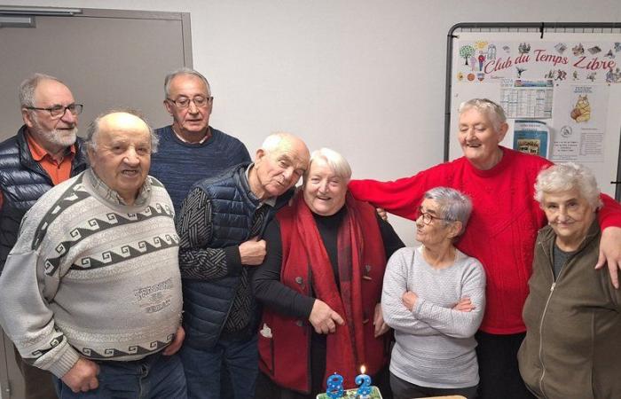 Toulonjac. Journée de célébration au Free Time Club