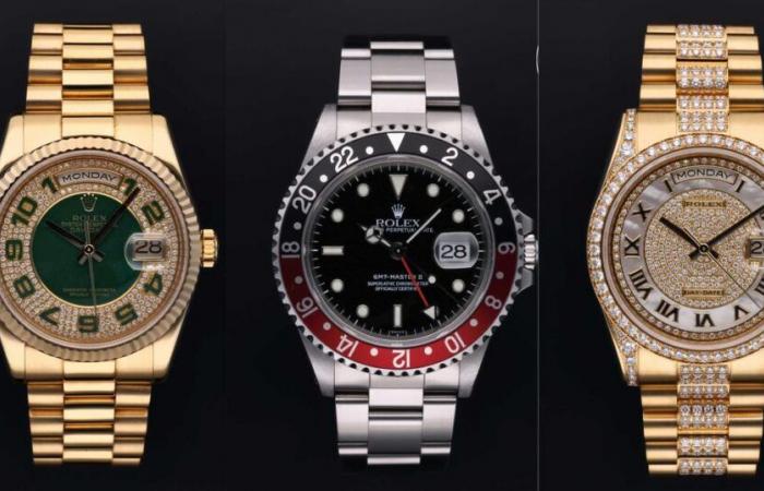 Même Dubaï vend des montres Rolex d’occasion