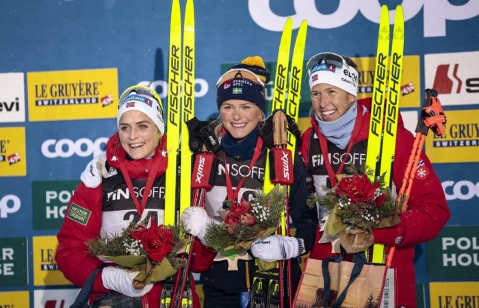 Ski de fond : lors de leur premier duel, Frida Karlsson prend le dessus sur Thérèse Johaug | magazine nordique