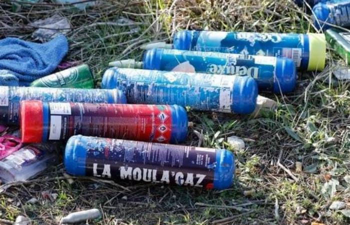 Lyon déclare la guerre au gaz hilarant et interdit sa consommation sur la voie publique