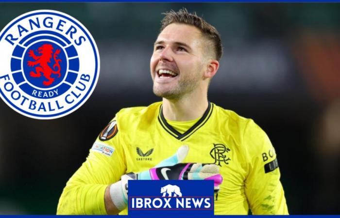 Jack Butland salue un coéquipier des Rangers après une victoire « exceptionnelle » contre Nice