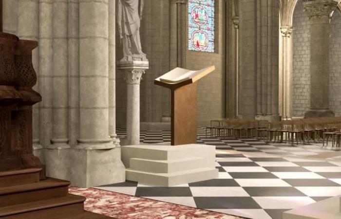 Les premières images de la cathédrale après la reconstruction