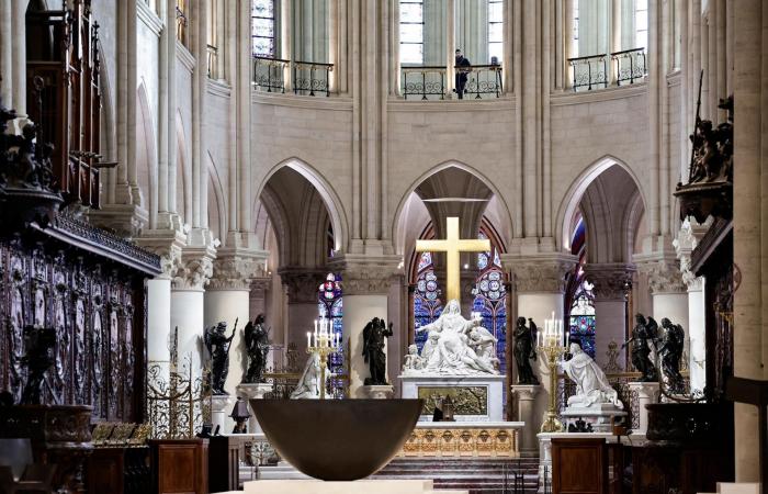 Les premières images de la cathédrale après la reconstruction