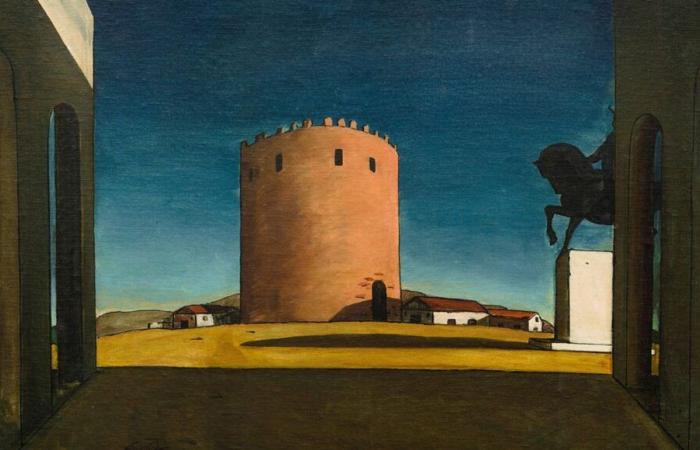 Quelle musique entendez-vous dans le tableau « La Tour Rouge » de Giorgio de Chirico ?