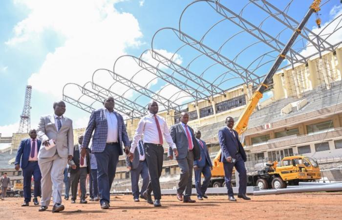 Murkomen confirme que les rénovations de Kasarani sont sur la bonne voie pour le CHAN 2025 (PHOTOS)