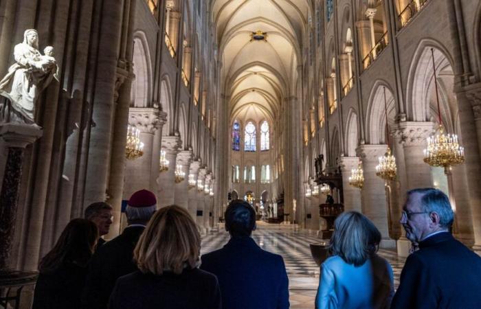 Emmanuel Macron dévoile Notre-Dame lors d’une dernière visite des lieux