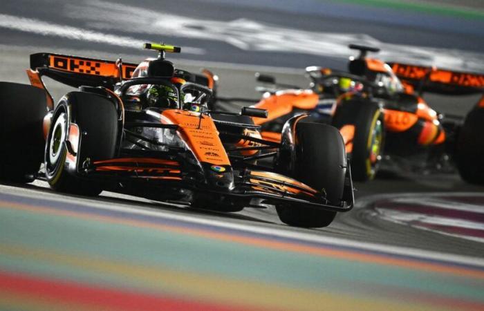 Doublé par McLaren en course sprint au Qatar, Norris offre un joli cadeau à Piastri