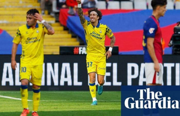 Football européen : Las Palmas laisse le Barça sous le choc après le but de Fábio Silva