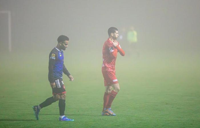 le match Thouars-Neuville arrêté à cause du brouillard