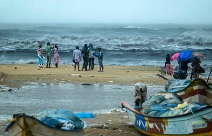 Le sud de l’Inde touché par l’arrivée du cyclone Fengal