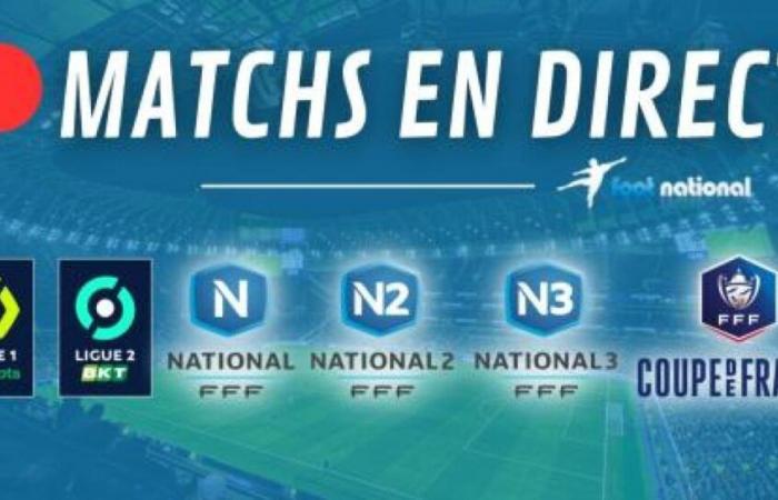 Coupe de France, L1, N2 et N3 en direct à partir de 13h30