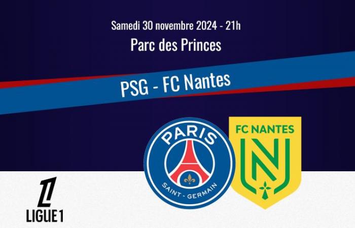 PSG/Nantes, programme, chaîne TV et commentateurs