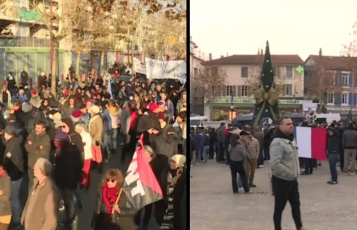 un an plus tard, deux manifestations d’ultra droite et de gauche sont organisées à Romans-sur-Isère