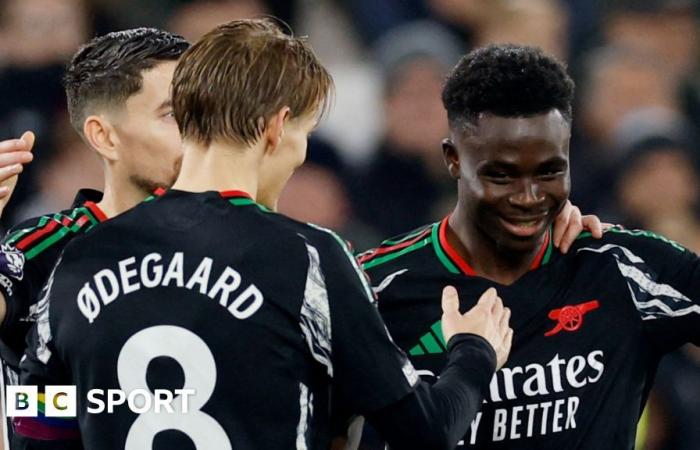 Martin Odegaard et Bukayo Saka maintiennent les espoirs de titre en Premier League