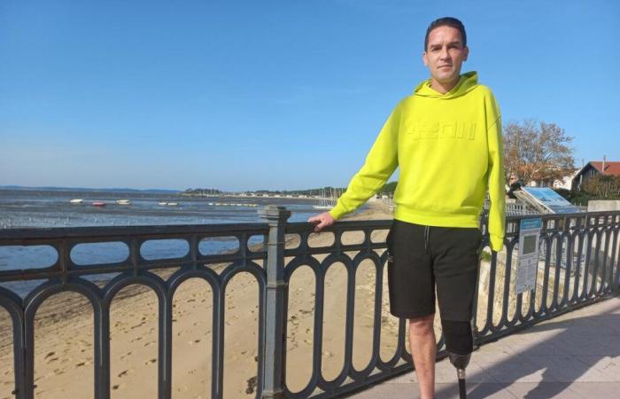 Au départ du semi-marathon de Bordeaux, « l’homme de fer » popularisé par une chanson d’Obispo