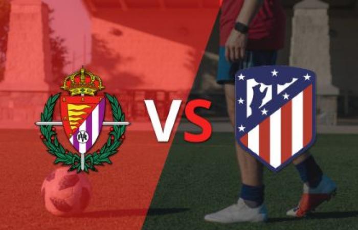 Le bal est déjà lancé entre Valladolid et l’Atlético de Madrid au stade municipal José Zorrilla