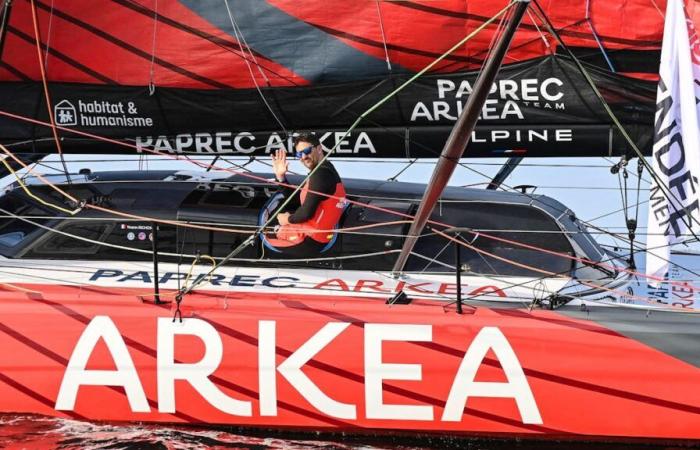 Yoann Richomme prend le commandement à l’entrée de l’Océan Indien