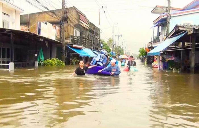 De terribles inondations en Thaïlande font 9 morts et plus de 550 000 personnes touchées