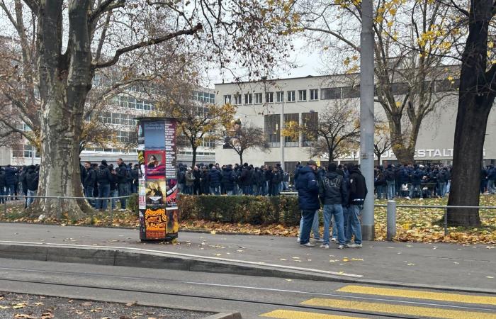 La police municipale ferme la Josefwiese aux supporters