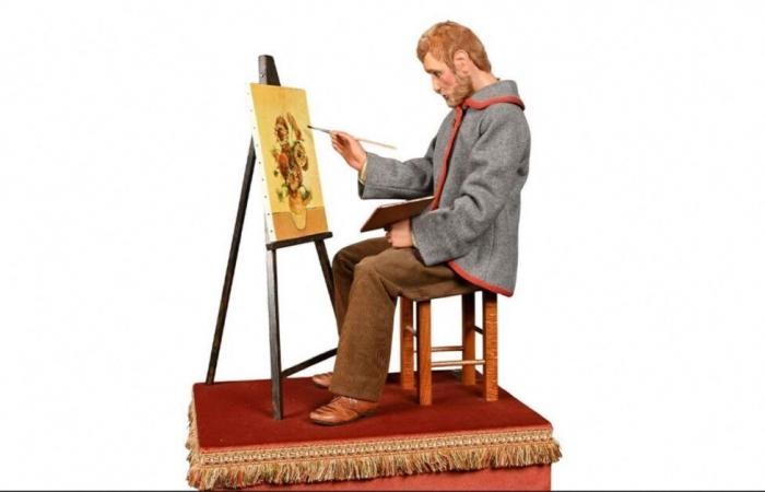 Tableau de Van Gogh, l’un des incroyables automates en vente ce dimanche à Chartres