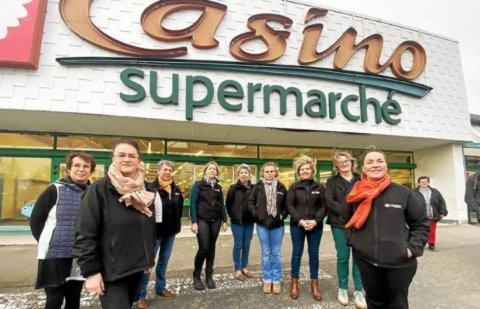 à Carhaix, le supermarché Casino a baissé le rideau ce samedi