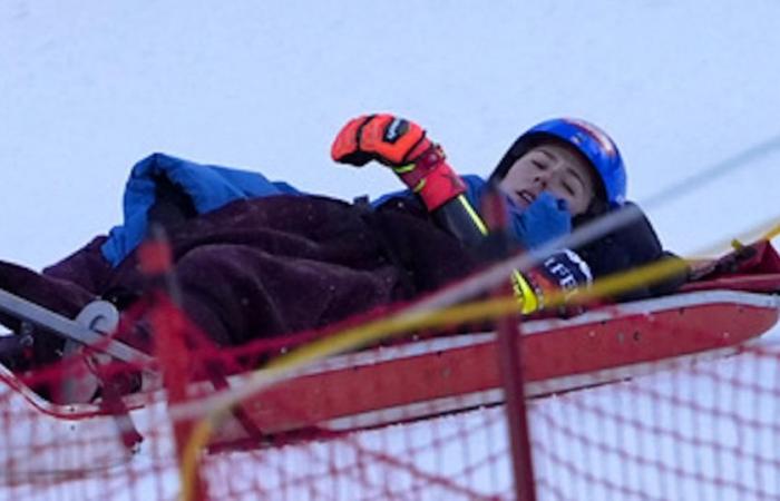 Incertitude après la chute de Shiffrin – Camille Rast monte sur le podium