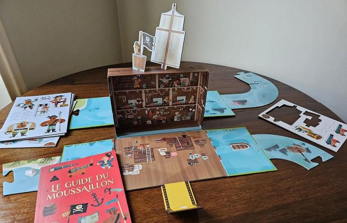 une incroyable aventure pour les marins dans un livre-jeu