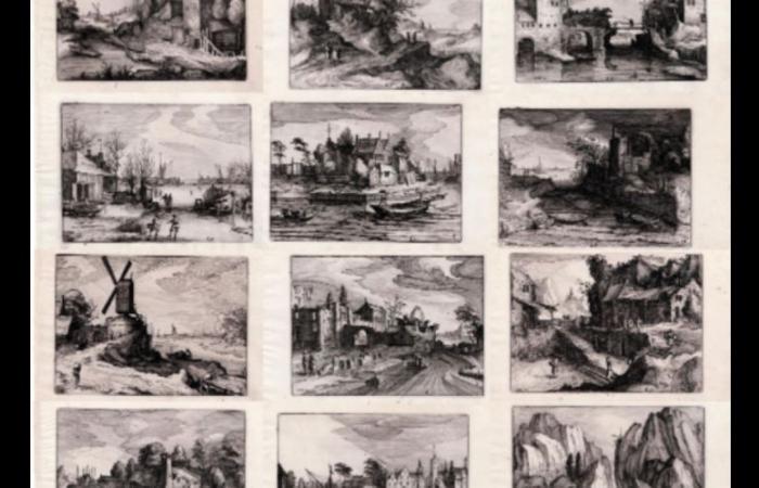 une série de gravures d’après Cornelis Claesz van Wieringen