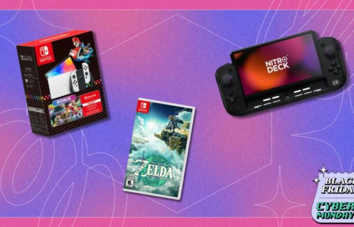 Le bundle OLED, les jeux et les cartes SD