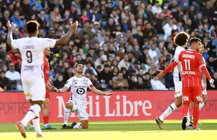 Le LOSC accroche la lanterne rouge dans un match électrique