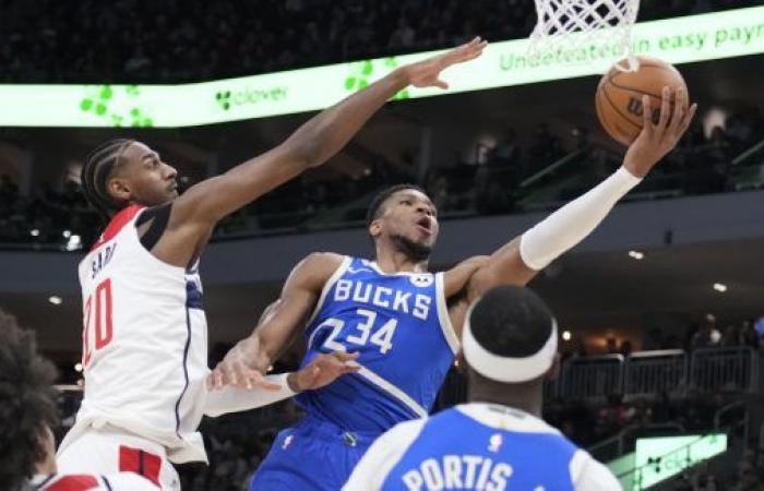 Face à des Wizards en détresse, les Bucks enchaînent • Basket USA