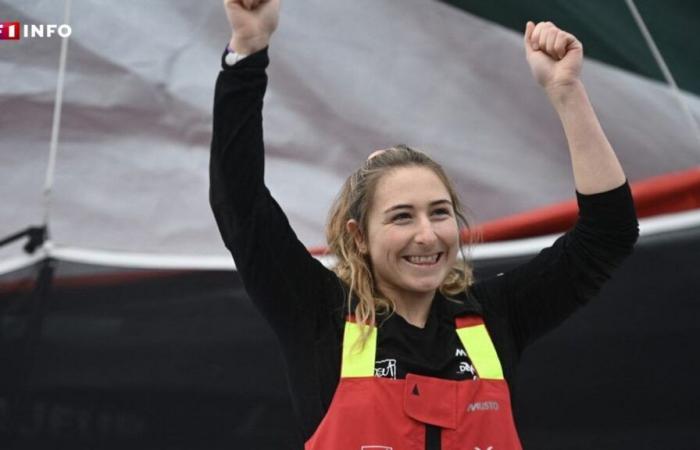 Violette Dorange, the new star of the Vendée Globe