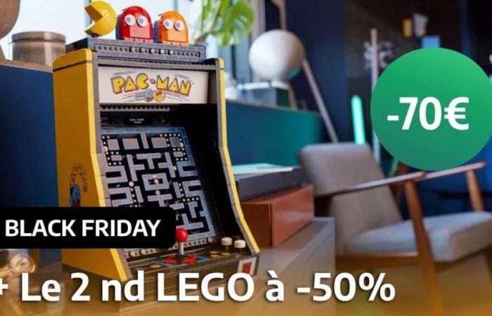 La machine d’arcade LEGO PAC-MAN baisse son prix pour le Black Friday