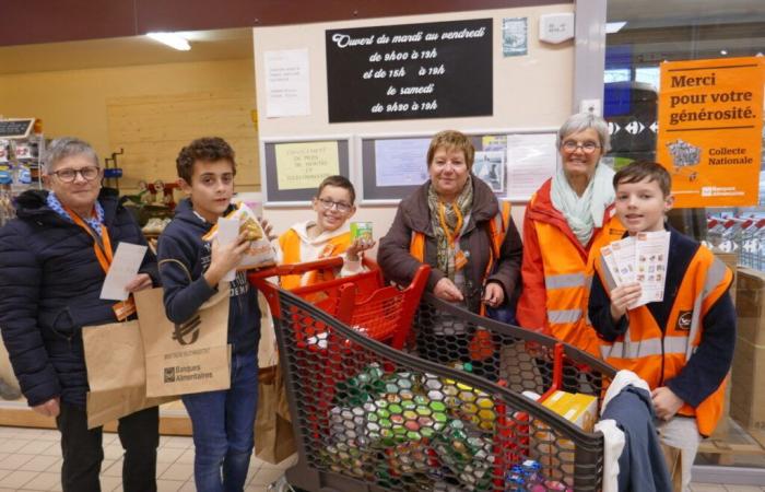 Cette banque alimentaire du Morbihan a collecté 7,5 tonnes de produits