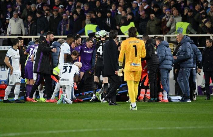 état rassurant de Bove après son malaise lors de Fiorentina-Inter Milan