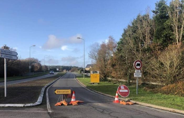 Des travaux d’urgence menés sur cette route départementale de Loire-Atlantique