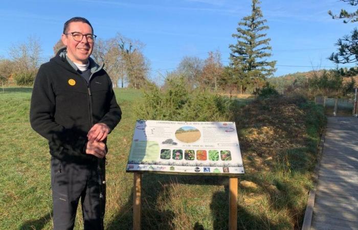 Un trufficulteur de Dordogne atteint de myopathie présente sa truffière pour le Téléthon