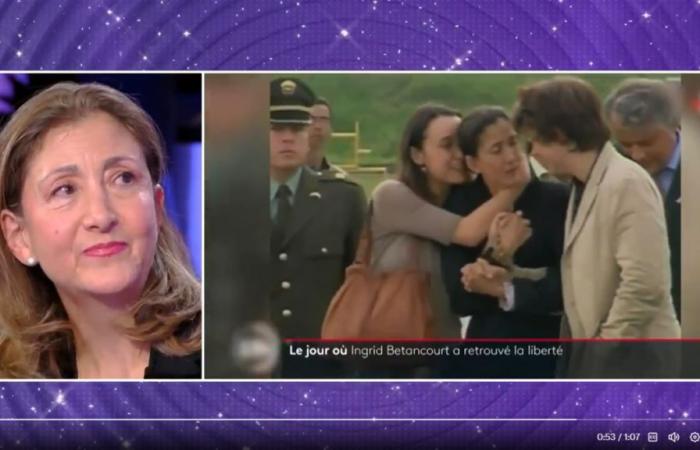 Ingrid Betancourt se retient…