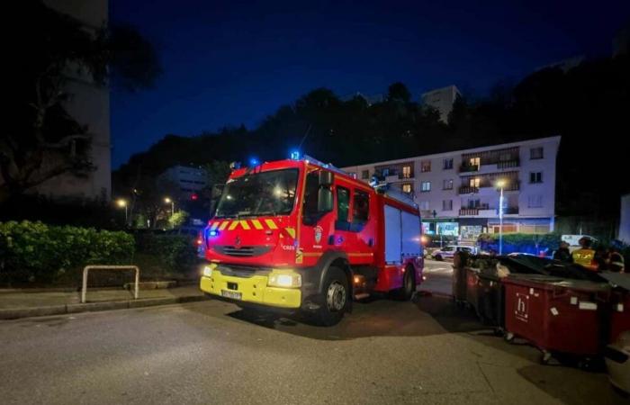 un incendie de balcon se propage à un appartement, une victime légèrement ivre