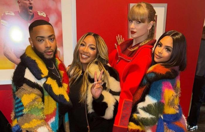 Taylor Swift passe du temps avec les chefs WAG Chariah Gordon et Sheawna Weathersby