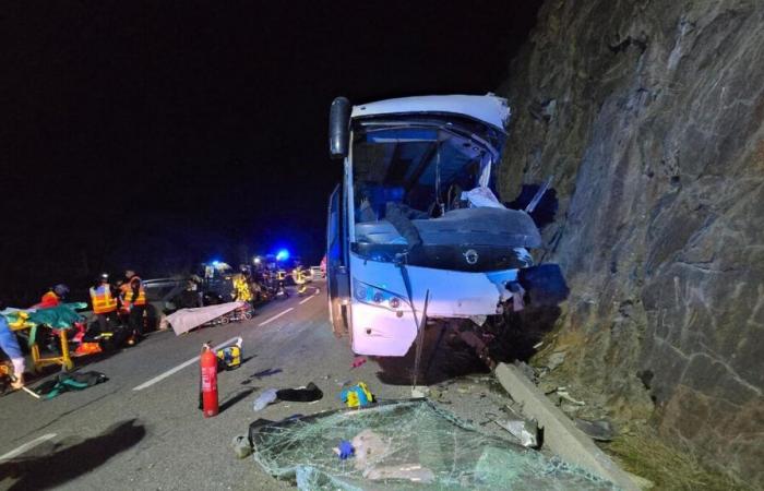 tragic bus accident in the Pyrénées-Orientales