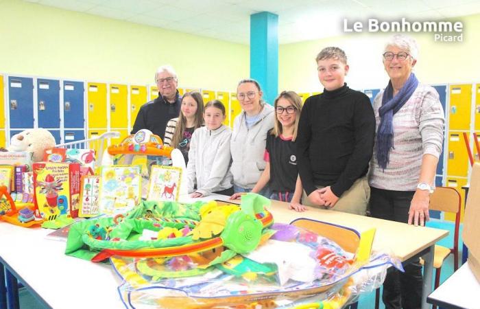 les collégiens solidaires pour Noël