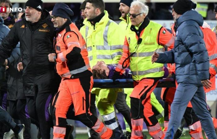 suite à une maladie survenue pendant le match, Edoardo Bove était en soins intensifs dans des conditions “stables”.