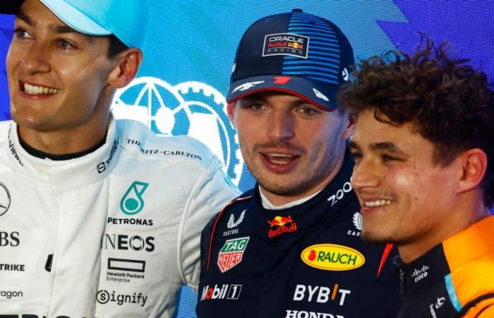 Qualifications du GP du Qatar : Max Verstappen gagne mais perd ensuite la pole position face à George Russell