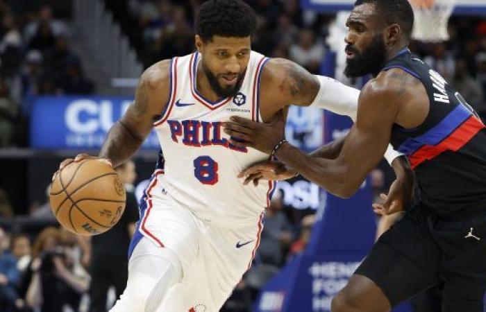 Les Sixers retrouvent Paul George et victoire à Détroit • Basket USA