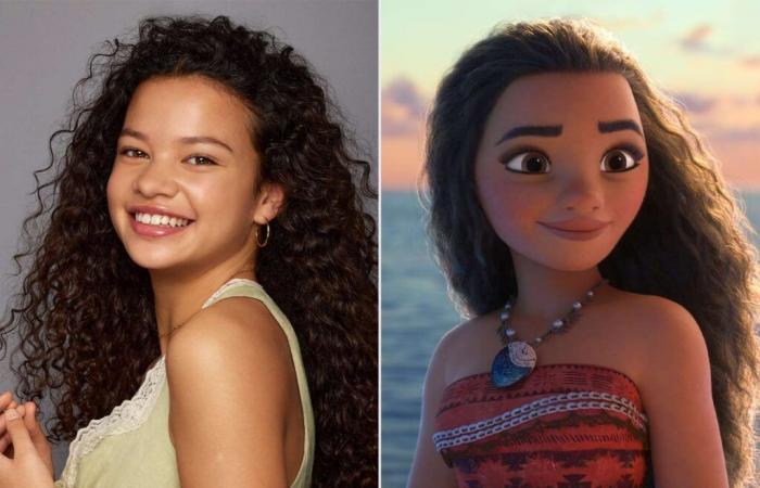 Découvrez le casting live-action de « Moana » côte à côte avec des personnages animés